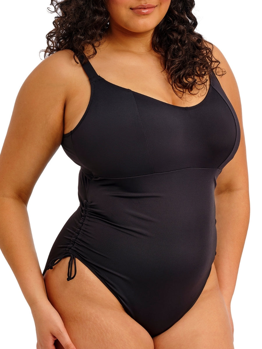 Plain Sailing Non Wired Swimsuit - Black