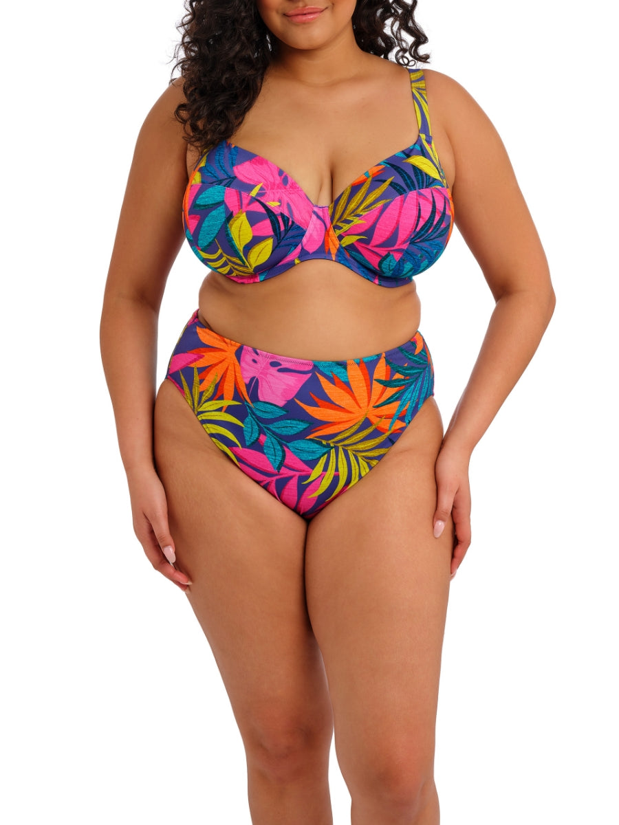 Porto Rafti Plunge Bikini Top - Indigo