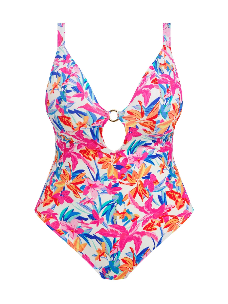 Savaneta Non Wired Swimsuit - White