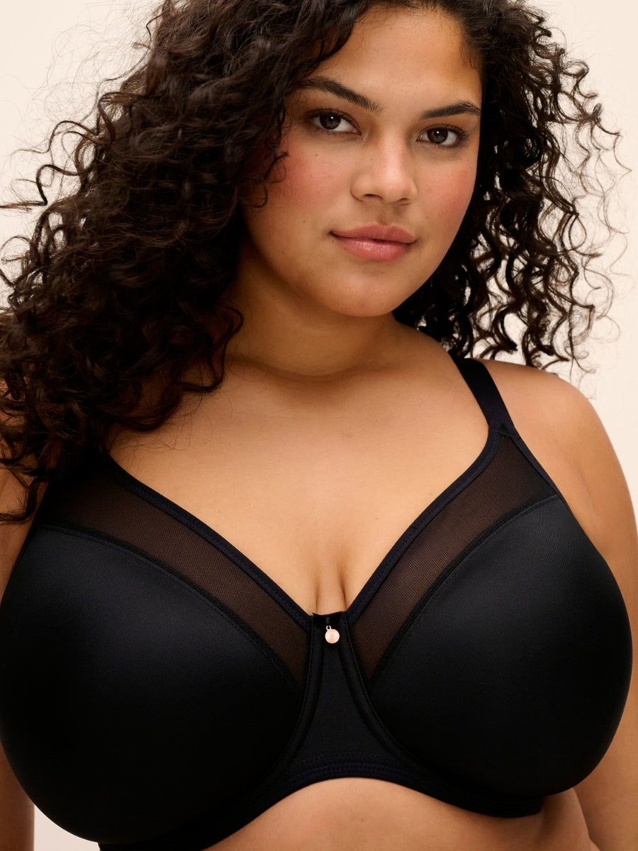Smooth Moulded T-Shirt Bra - Black