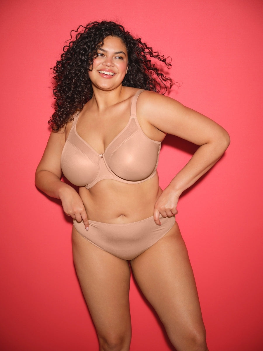 Smooth Moulded T-Shirt Bra - Sahara