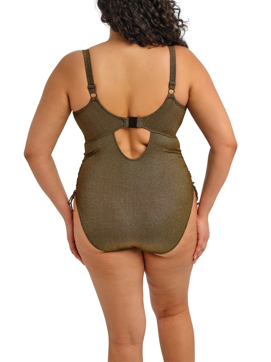 Sunset Shimmer Non Wired Swimsuit - Gold Rush