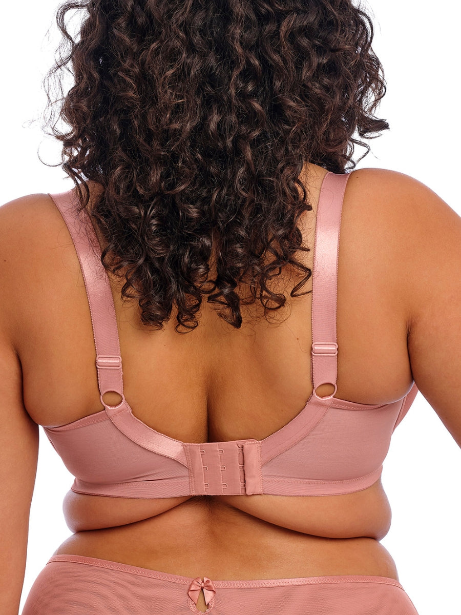 Teagan Half Cup Bra - Ash Rose