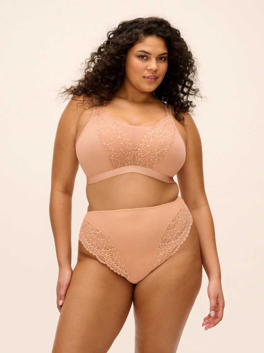 Tiernie Non Wired Bralette - Sahara