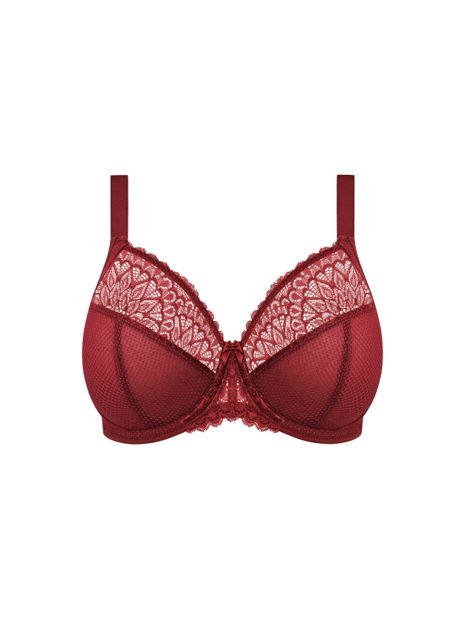 Tiernie Plunge Bra - Tibetan Red