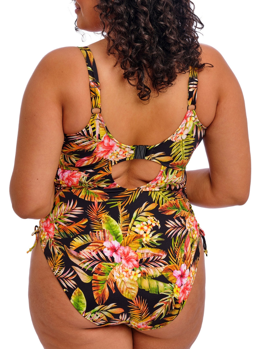 Tiger Valley Non Wired Swimsuit - Black