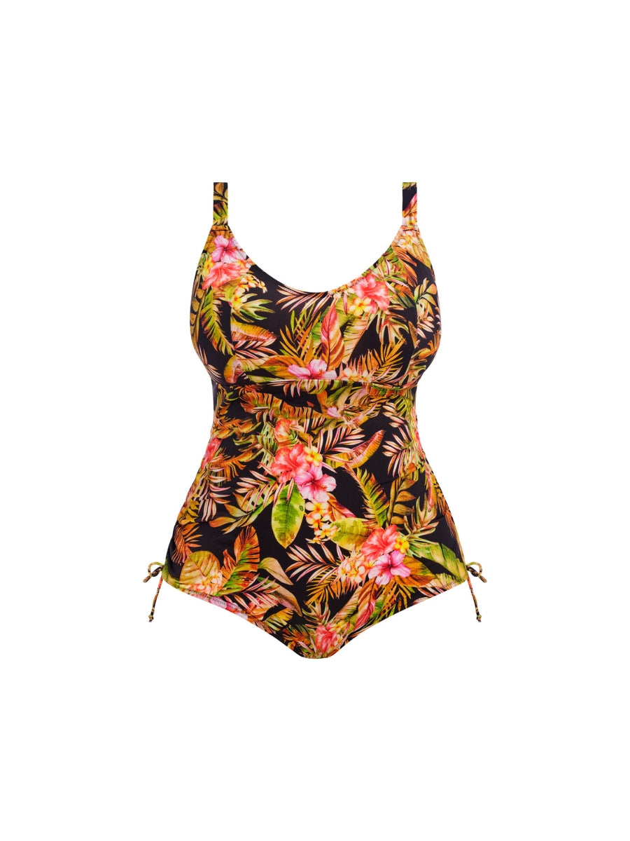 Tiger Valley Non Wired Swimsuit - Black