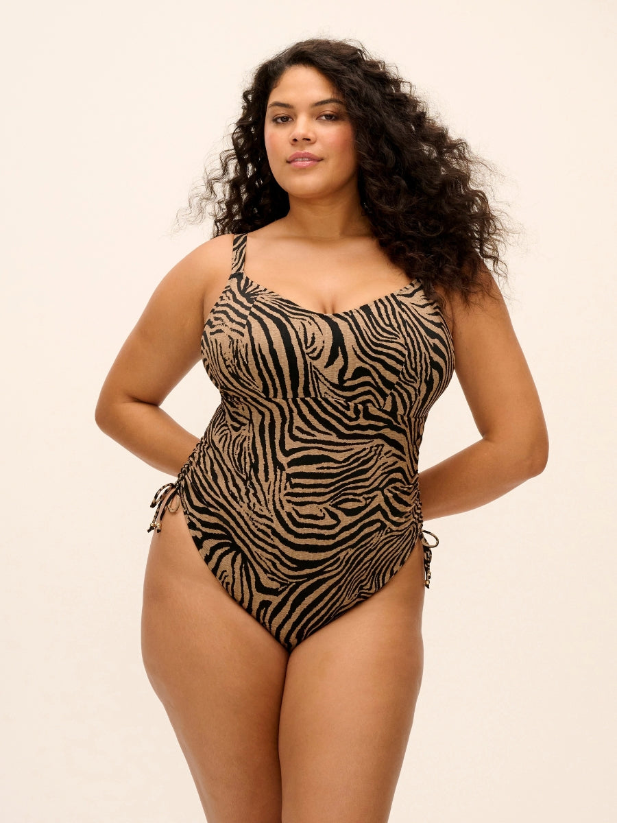 Tortoli Bay Non Wired Swimsuit - Natural
