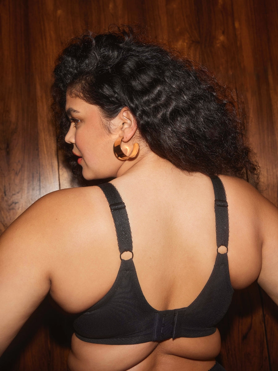 Zarla Full Cup Bra - Black