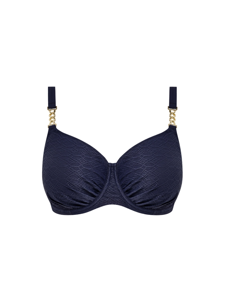 Azores Full Cup Bikini Top - Midnight