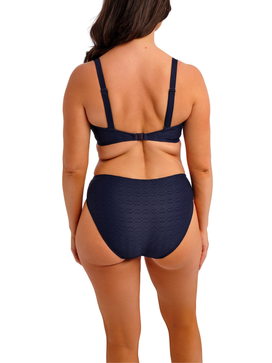 Azores Plunge Bikini Top - Midnight