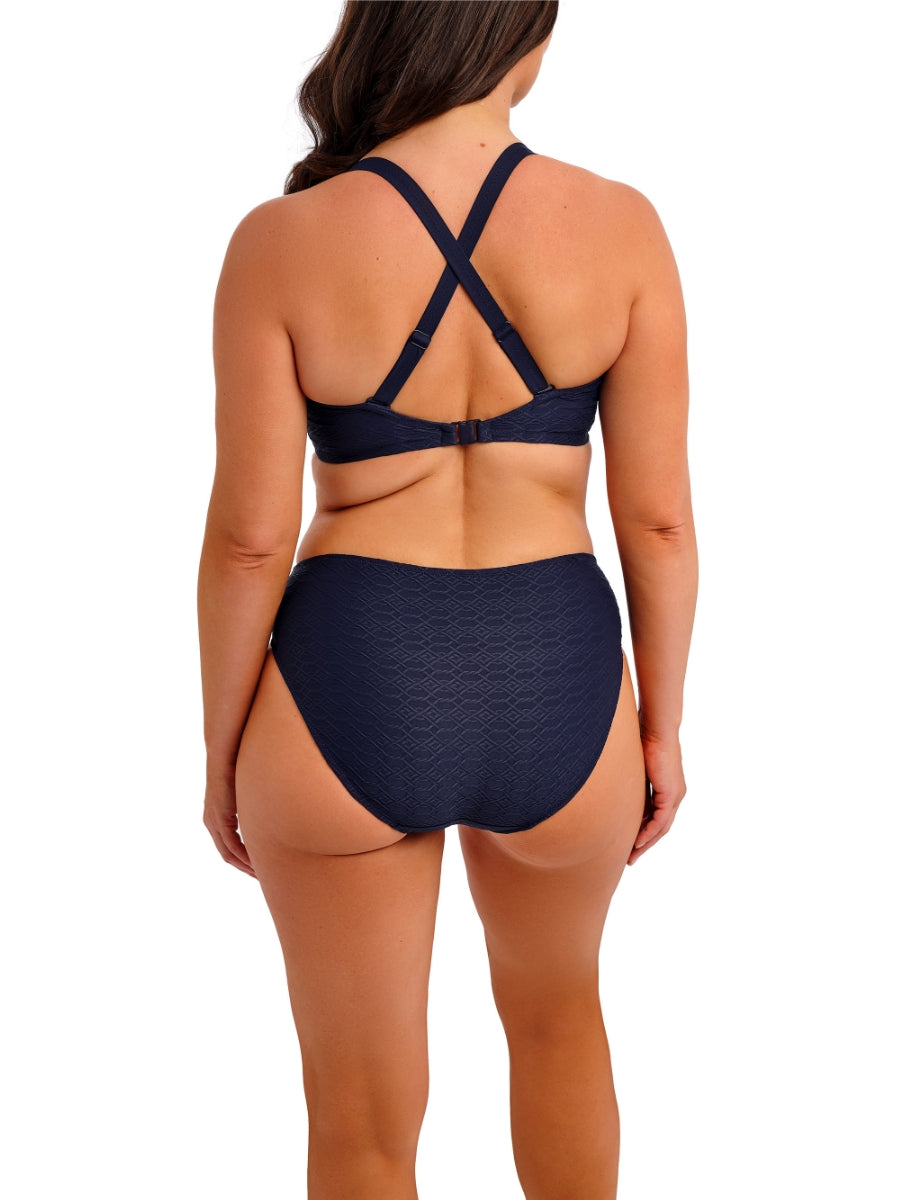 Azores Plunge Bikini Top - Midnight