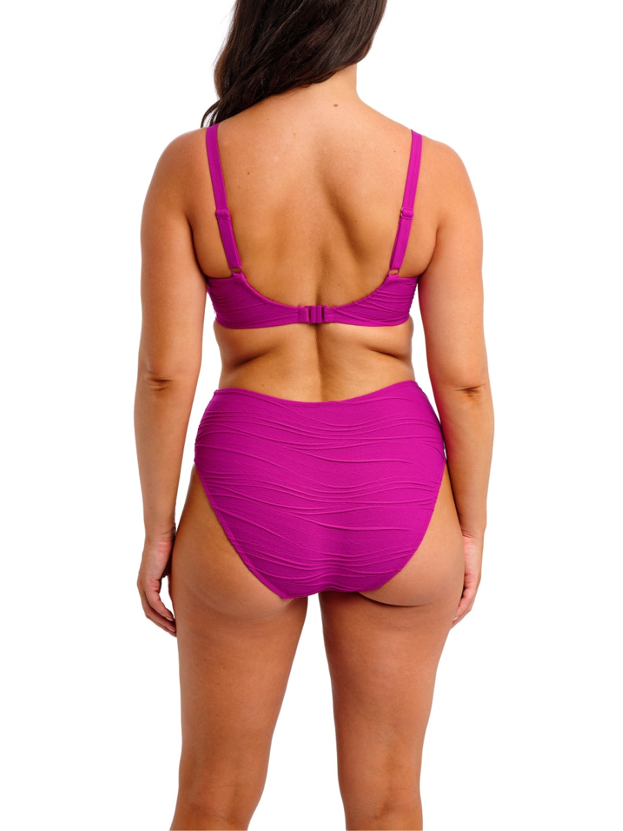 Beach Waves Full Cup Bikini Top - Bright Fuchsia