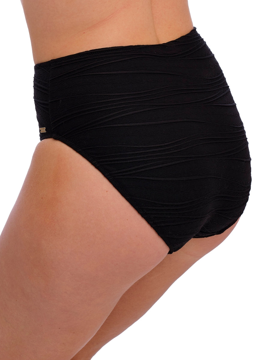 Beach Waves High Waist Bikini Brief