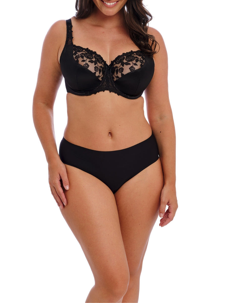 Belle Balcony Bra - Black