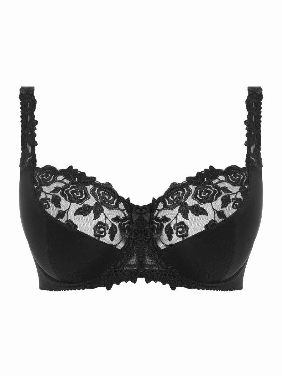 Belle Balcony Bra - Black