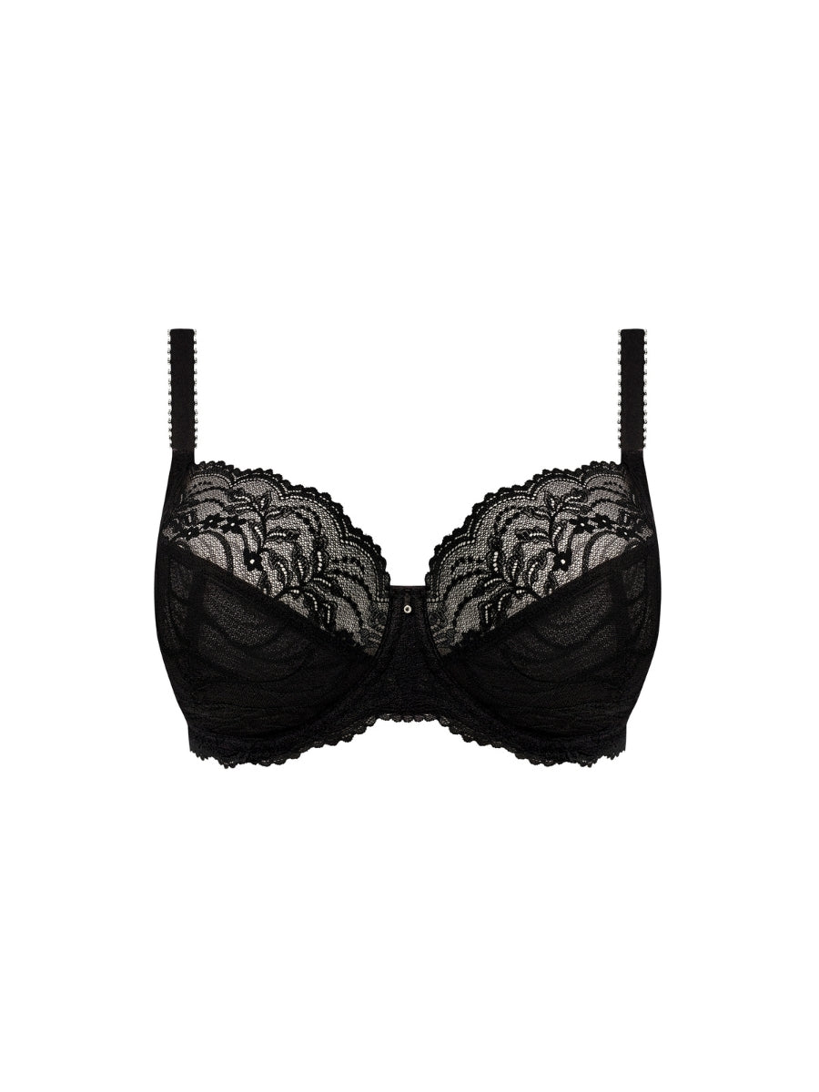 Cesile Side Support Bra - Black