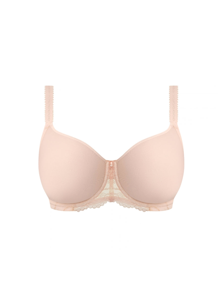 Cesile Moulded Spacer Bra - Peach Sorbet
