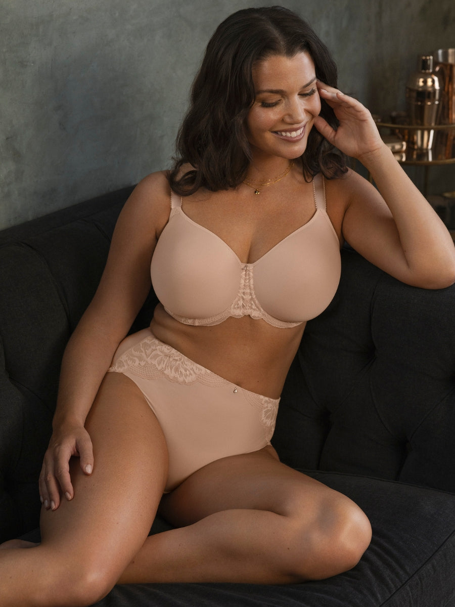 Emmaline Moulded Spacer Bra - Natural Beige