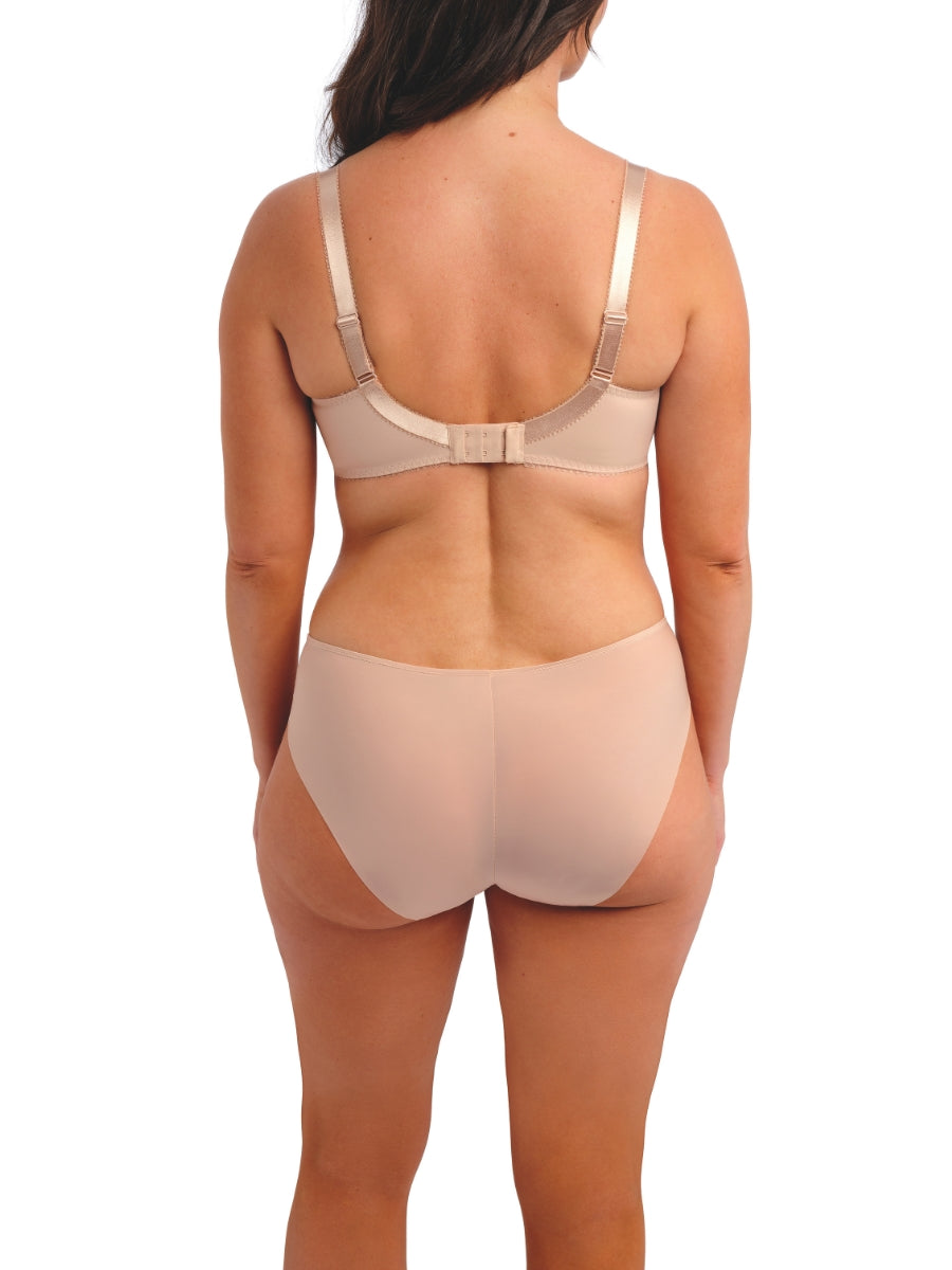 Emmaline Padded Plunge Bra - Natural Beige