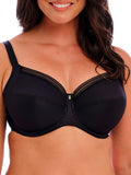 Fusion Full Cup Side Support Bra - Black