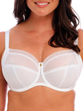 Fusion Full Cup Side Support Bra - White