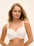 Fusion Full Cup Side Support Bra - White