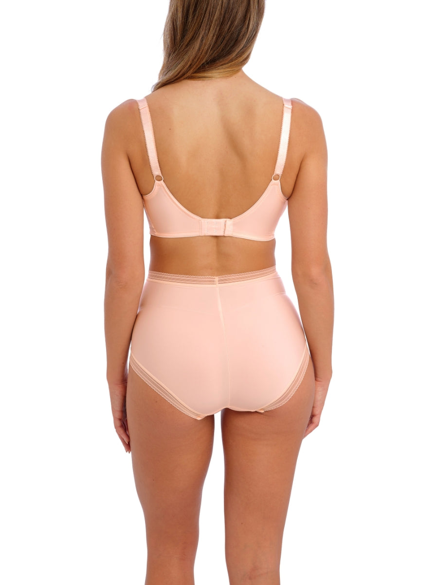 Fusion Lace Side Support Bra - Blush