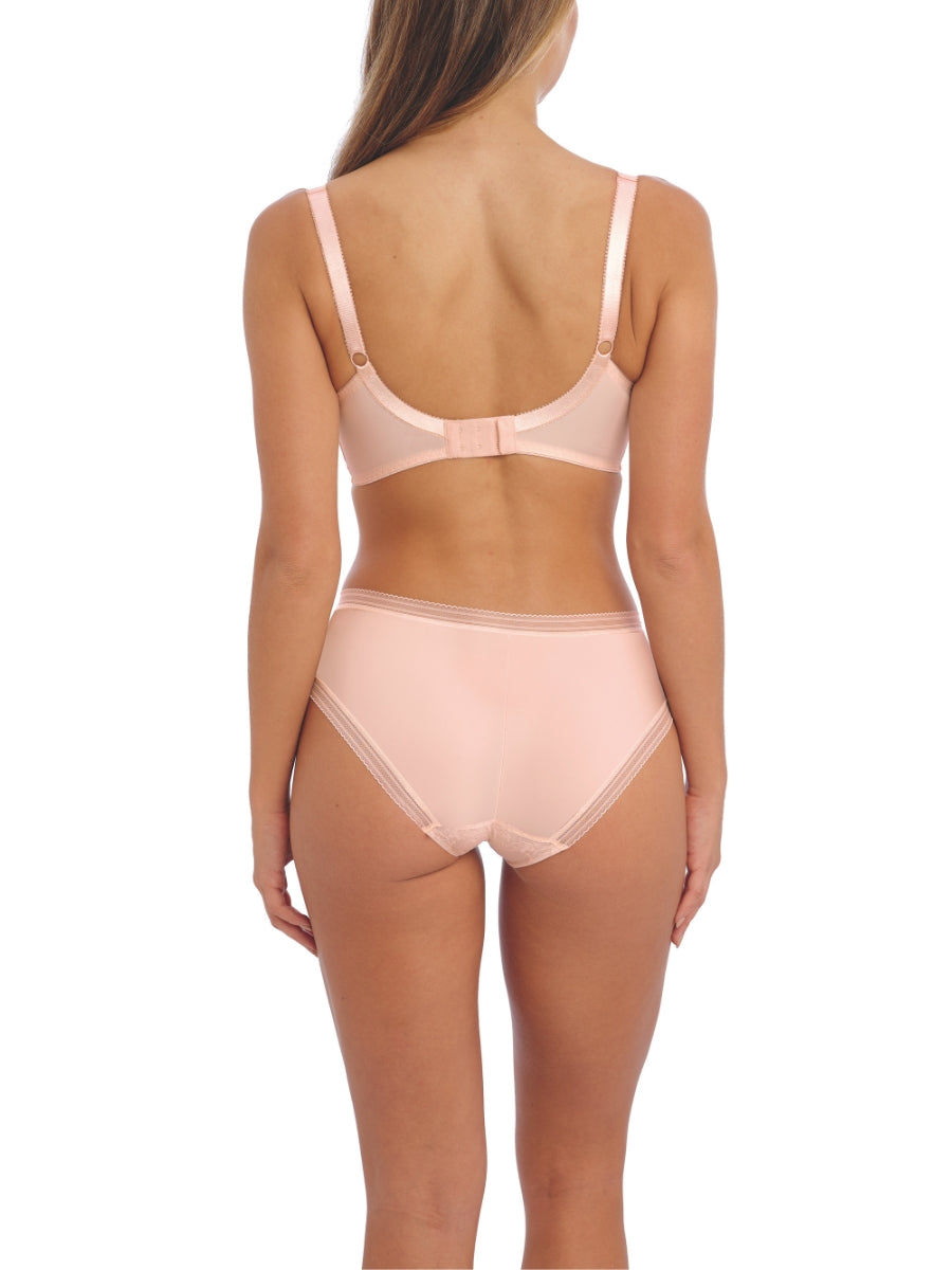 Fusion Lace Plunge Bra  - Blush
