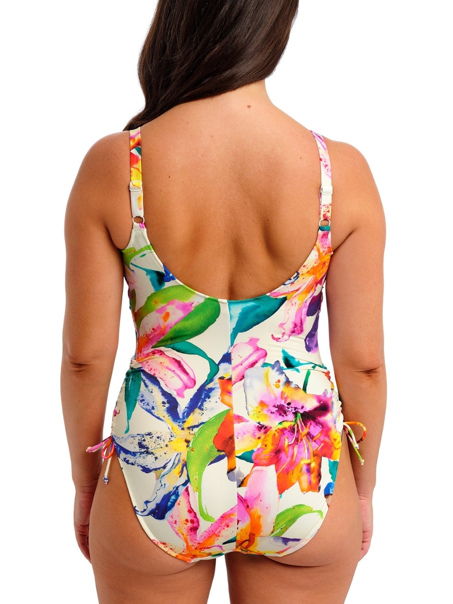 Iguazu Falls Twist Front Swimsuit - Multi