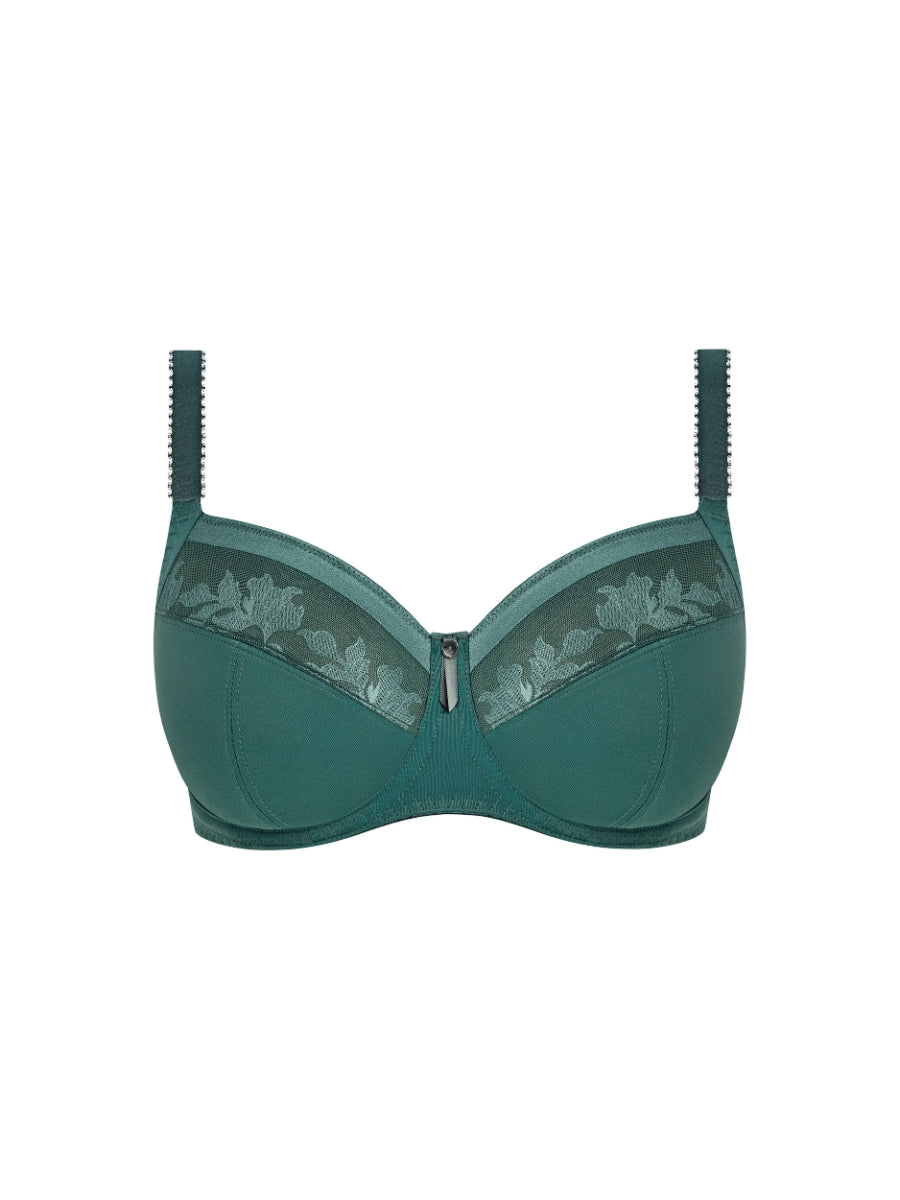 Illusion Full Cup Side Support Bra - Meadow Mist