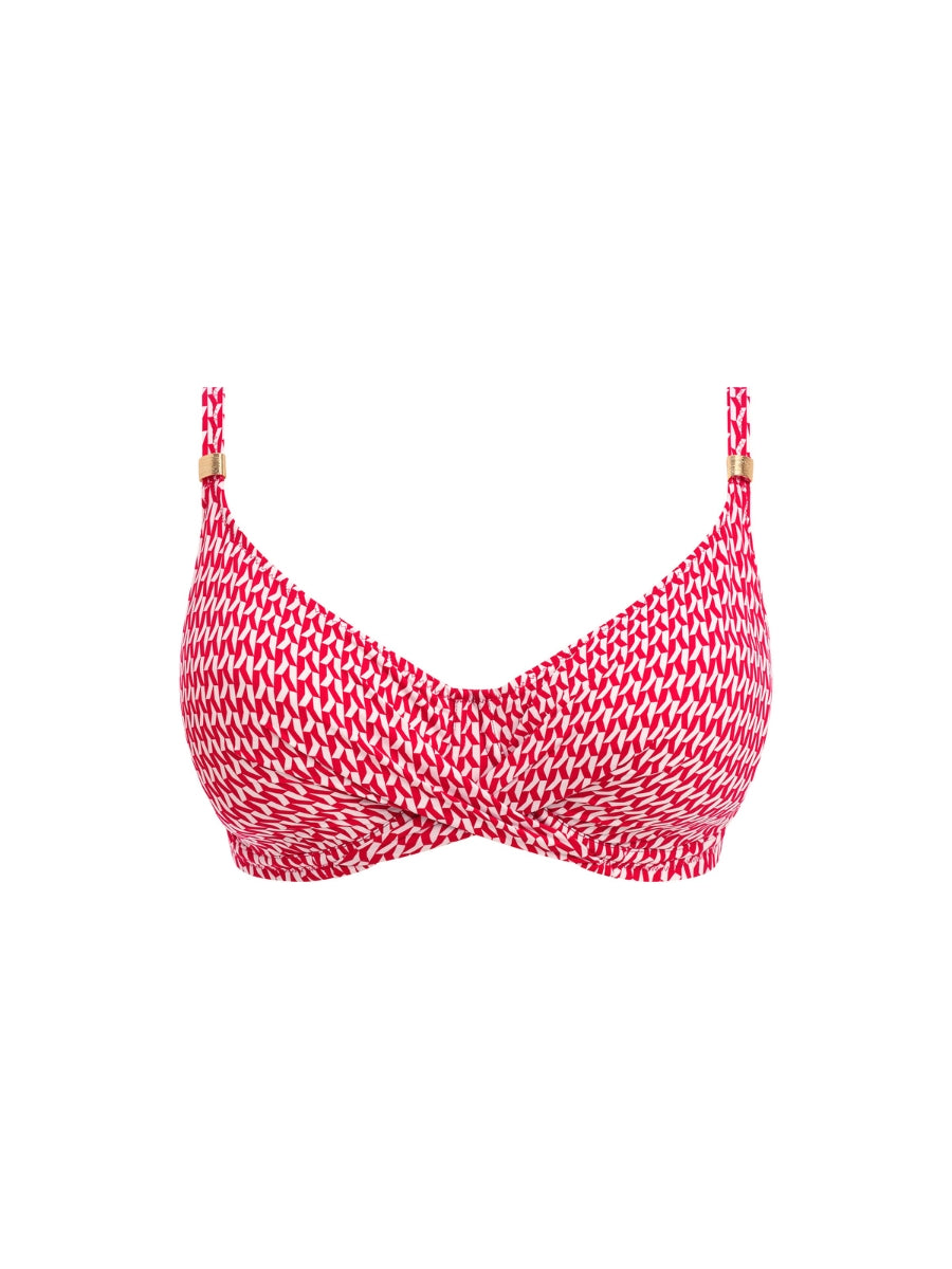 Koh Lipe Full Cup Bikini Top - Radiant Red