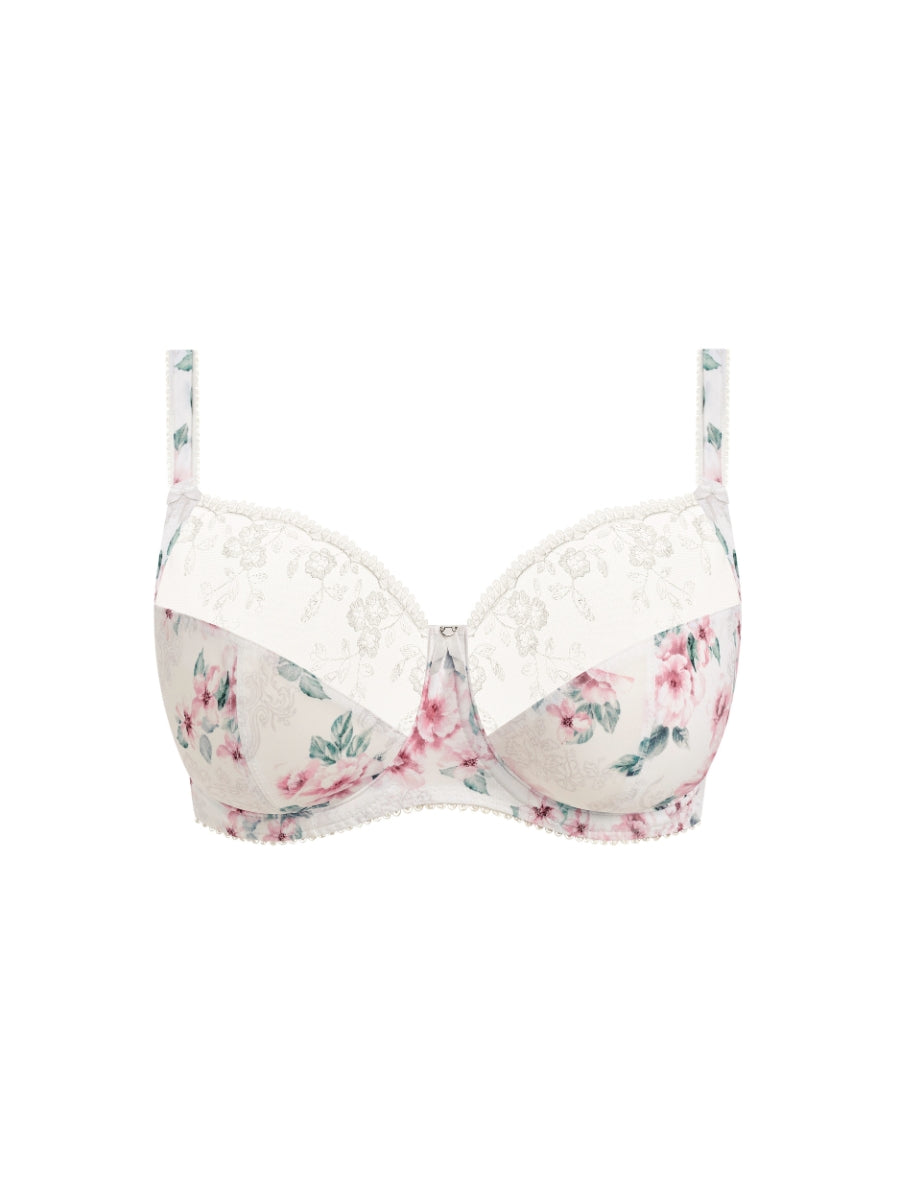 Lizbeth Side Support Bra - White