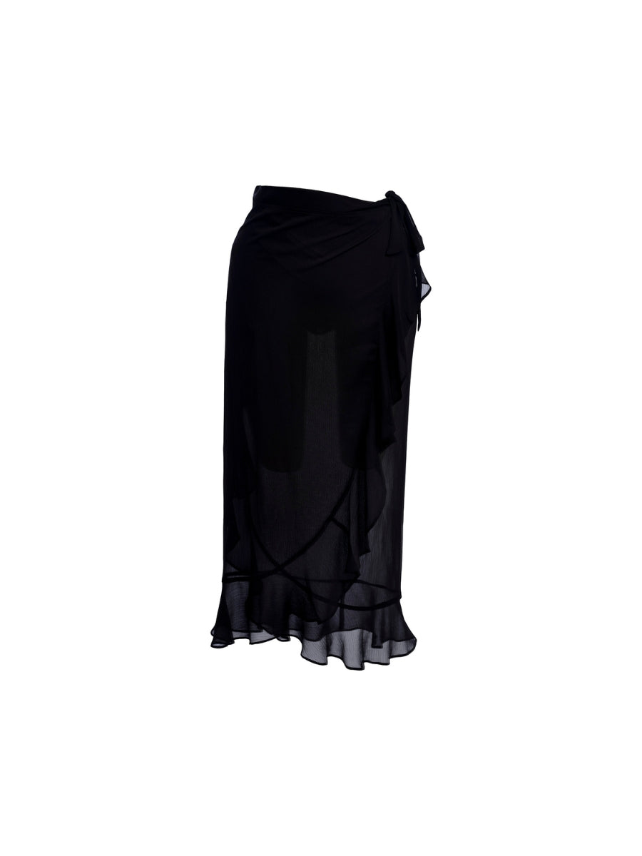 Nauru Sarong - Black
