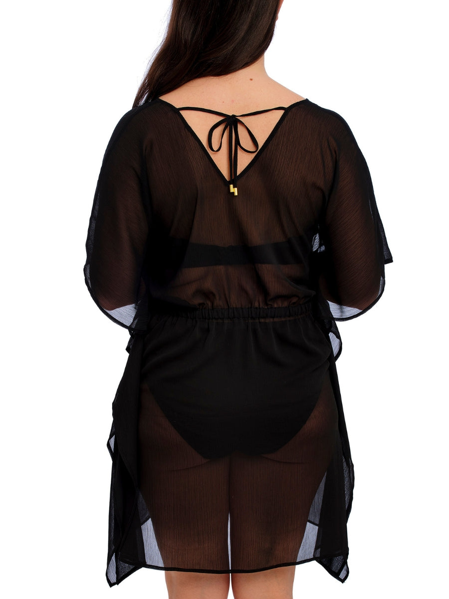 Nauru Kaftan - Black