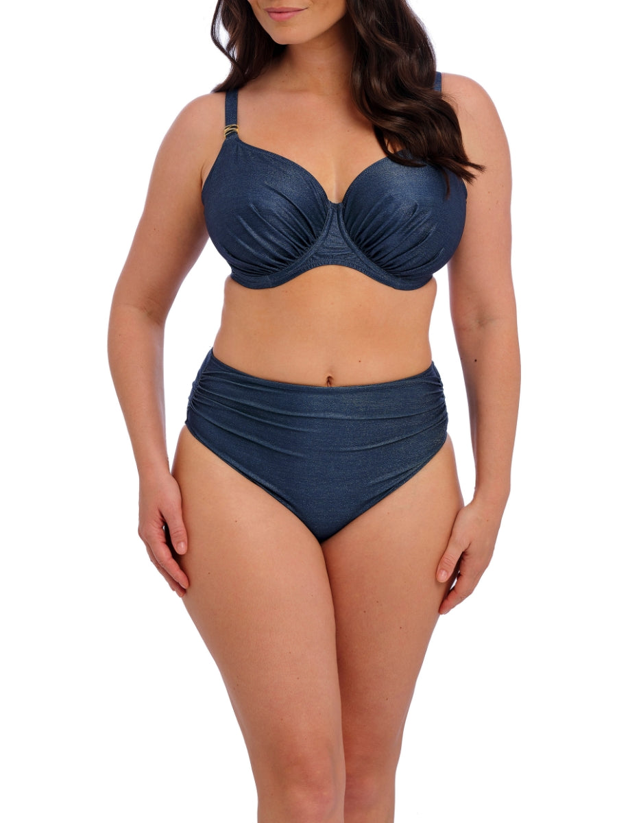 Paros Coast Full Cup Bikini Top - Midnight Sparkle
