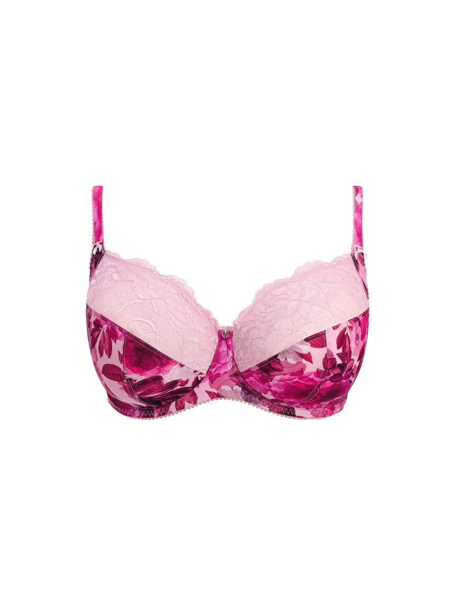 Pippa Side Support Full Cup Bra - Raspberry Ripple