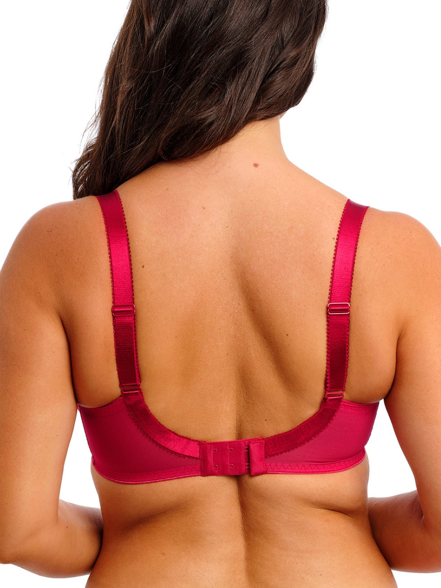 Portia Side Support Bra - Red
