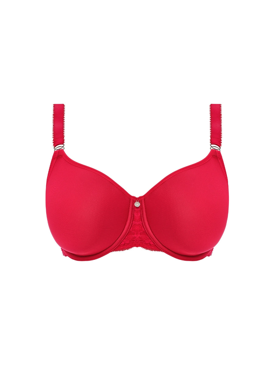 Reflect Moulded Spacer Bra - Red