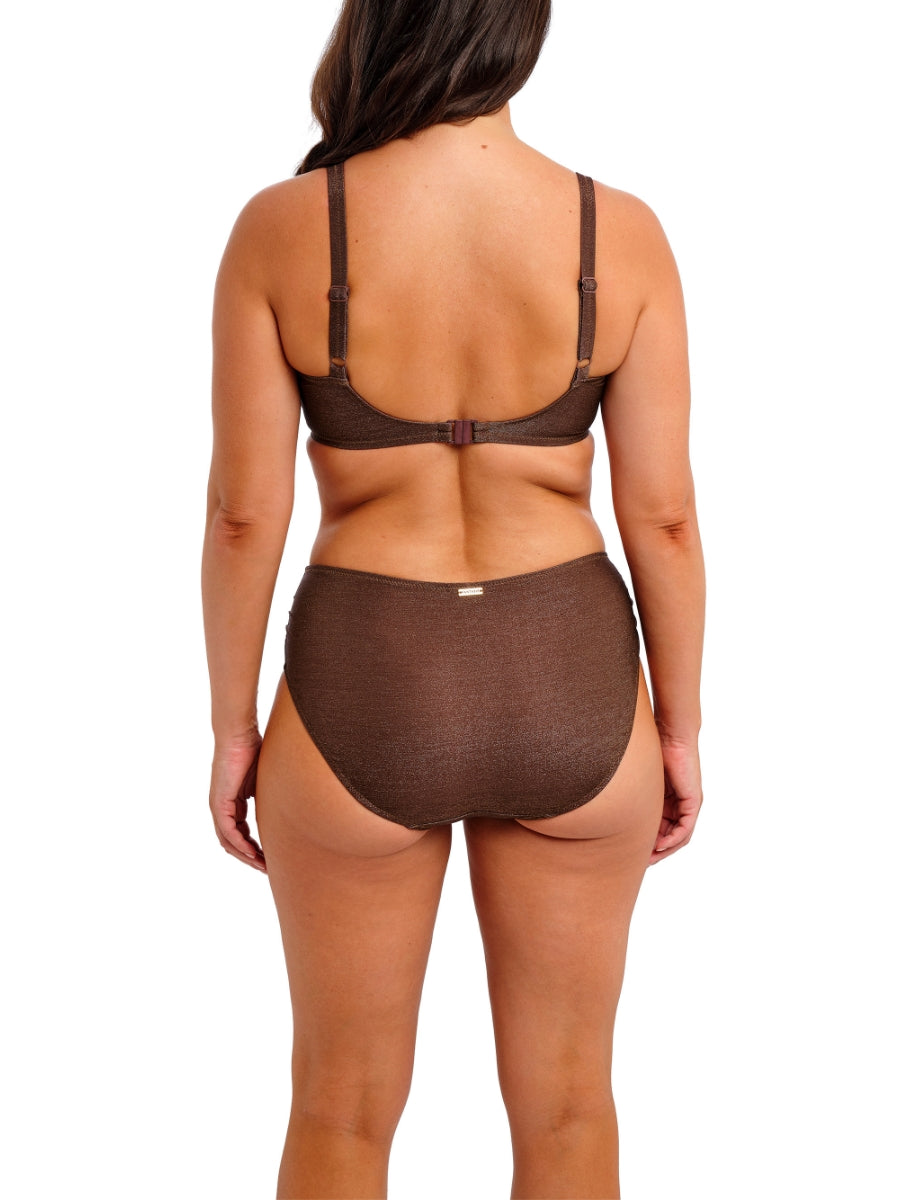 Sabana Full Cup Bikini Top - Chestnut Sparkle
