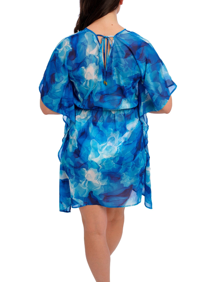 Saunton Sands Kaftan - Dazzling Blue