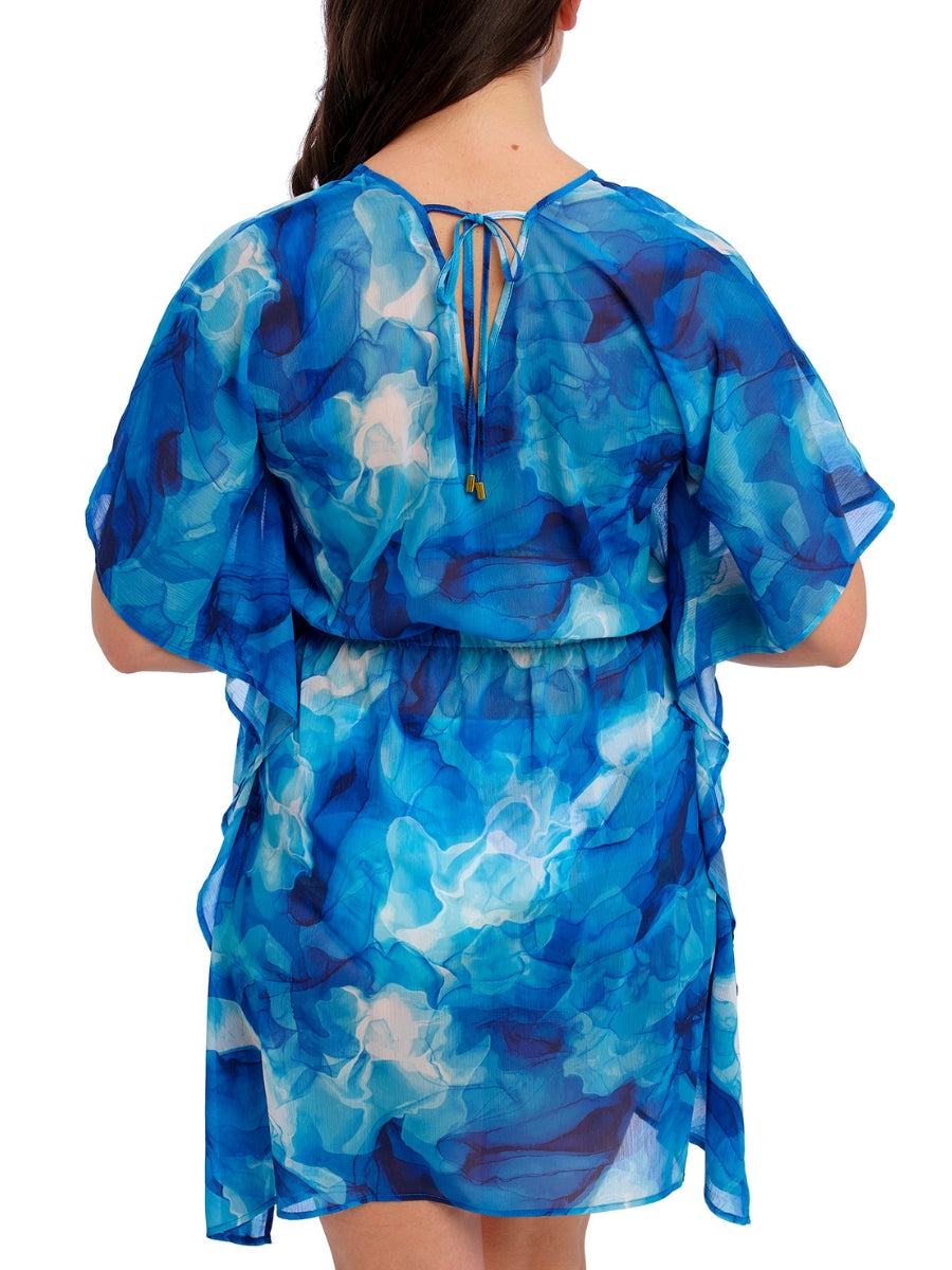 Saunton Sands Kaftan - Dazzling Blue