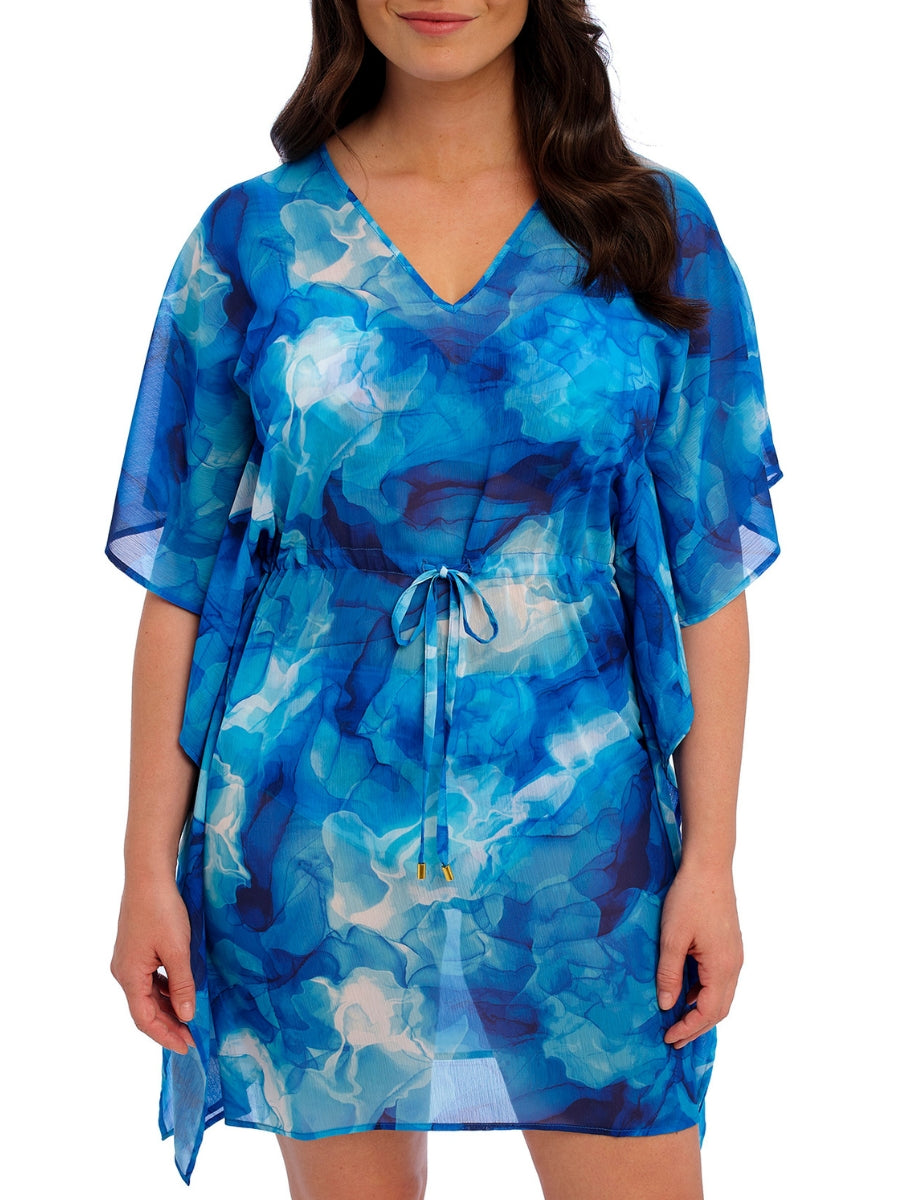 Saunton Sands Kaftan - Dazzling Blue