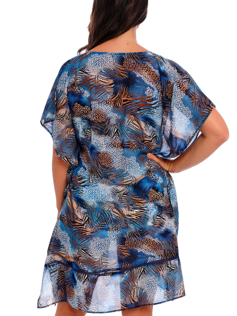 Seraya Sands Kaftan - Denim