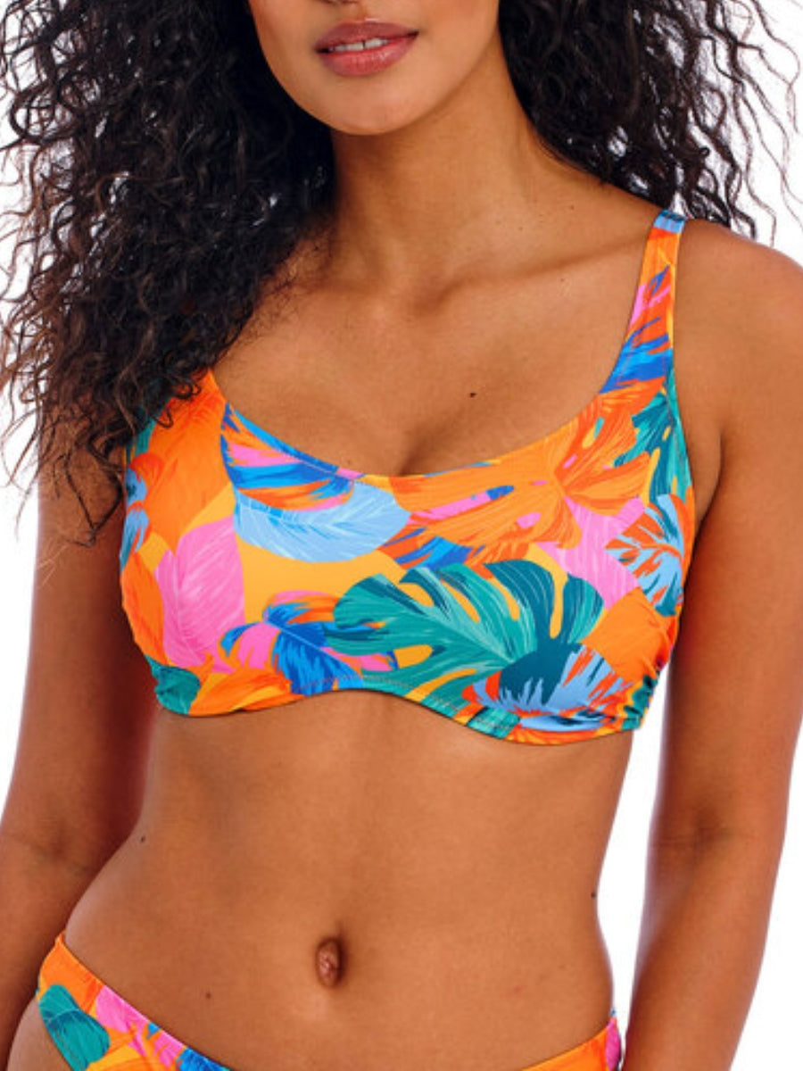 Aloha Coast Bralette Bikini Top - Zest