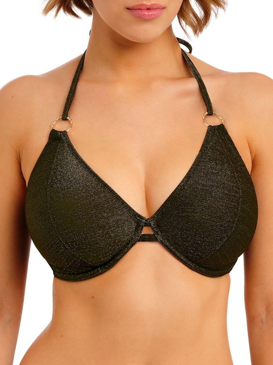 Arizona Wave Halterneck Bikini Top - Nebula