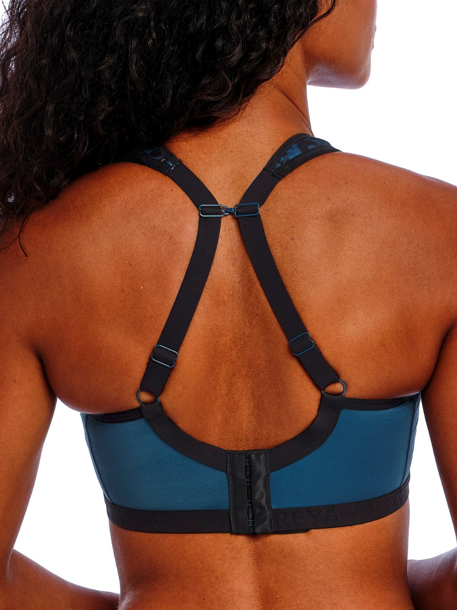 Dynamic Non-Wired Sports Bra - Midnight Leopard