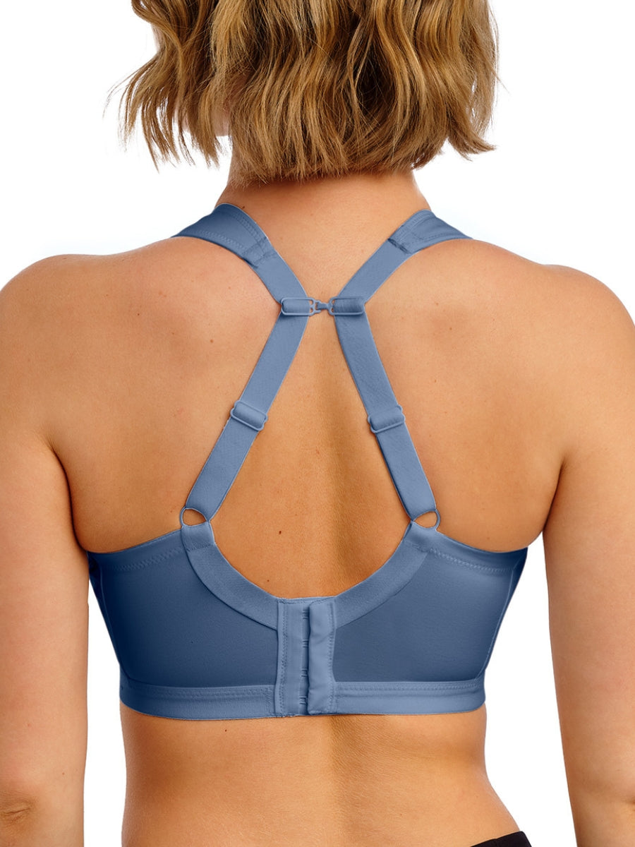 Dynamic Non-Wired Sports Bra - Steel Blue