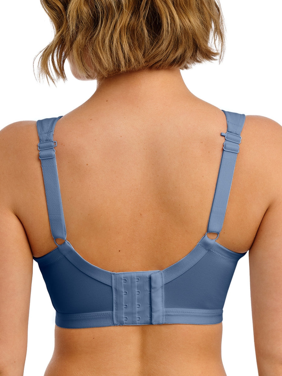Dynamic Non-Wired Sports Bra - Steel Blue