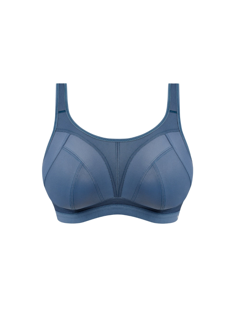 Dynamic Non-Wired Sports Bra - Steel Blue